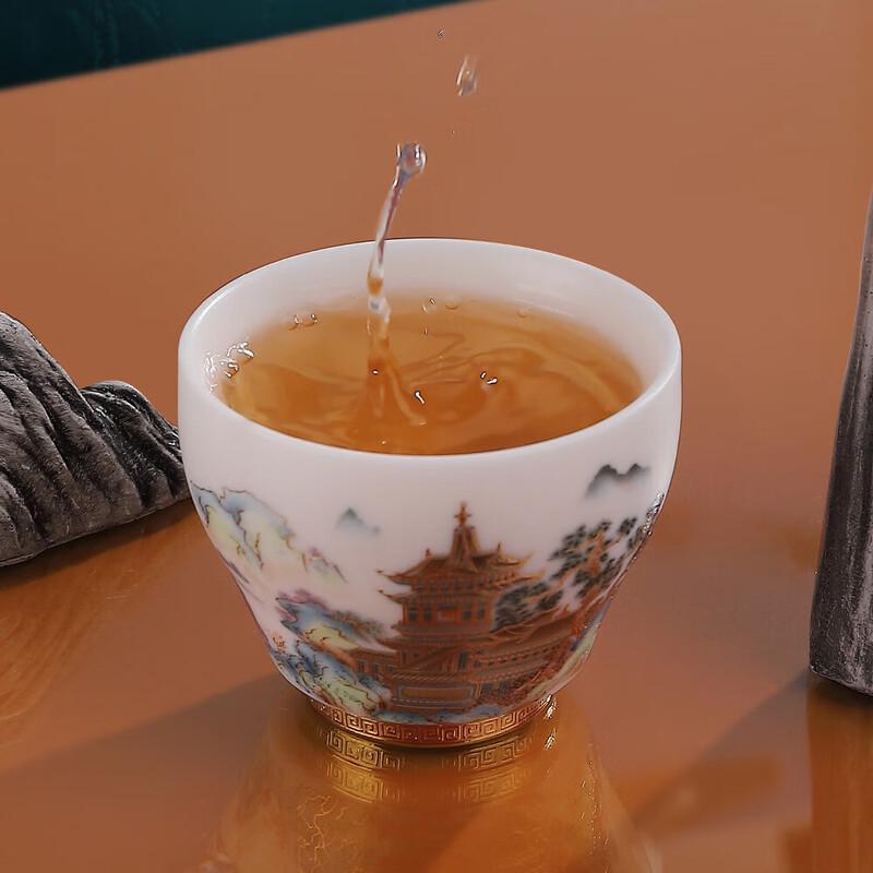 Chaxun Spring Mountain Brocade Gongfu Master Teacup