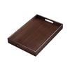 Rustic Serving Trays with Double Handle Appetizer Organizer for Countertop Dining Table Cabinet Home