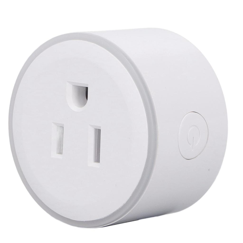 LED Smart Socket PC Shell Timing Remote Control 1100W 10A WiFi Switch Socket for Home US Plug 110V