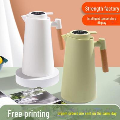 Bollitore Termos Intelligente di Grande Capacità con Rivestimento in Vetro e Display Digitale per la Casa