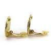 Used CHANEL Earring metal 15.2g gold Accessories