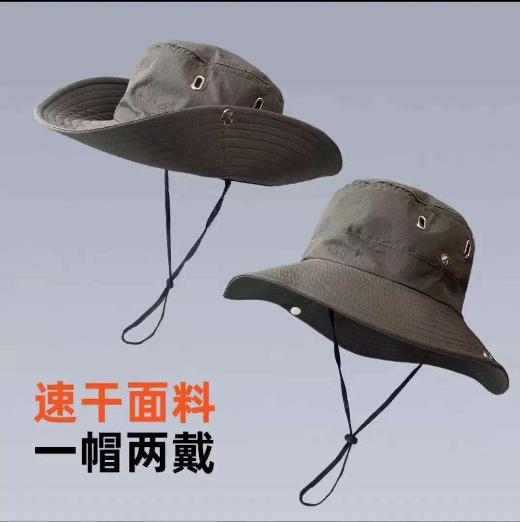 

Popular outdoor retro bucket hat summer hiking fishing sun protection sun hat mountaineering shade western cowboy hat