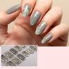 Tiras de Gel para Unhas com Lixa Fácil de Aplicar Remover Autocolante de Unha Decalque Mulheres Manicure em Casa Esmalte DIY Envoltório de Unha