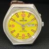 RICOH R31 AUTOMATIC VINTAGE JAPAN MENS YELLOW COLOR DIAL WATCH a707674-1