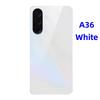 Hátlap üveg hátlap Samsung Galaxy A26 A36 SM-A266B/DS A266V/u akkumulátorfedél Házfedél Javítóalkatrészek Akkumulátorajtó