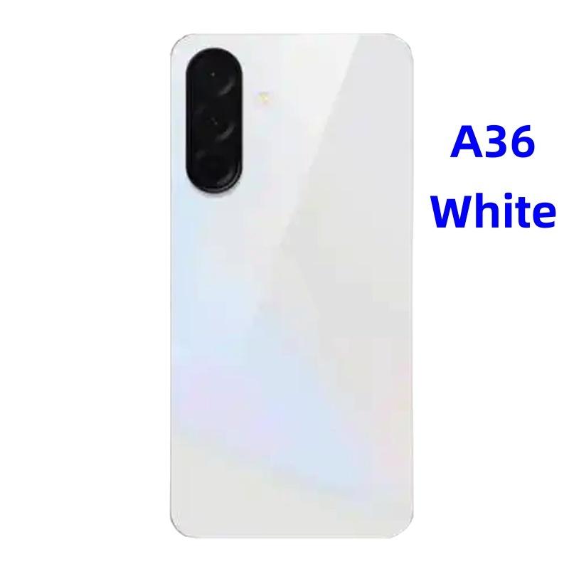 Hátlap üveg hátlap Samsung Galaxy A26 A36 SM-A266B/DS A266V/u akkumulátorfedél Házfedél Javítóalkatrészek Akkumulátorajtó