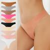 Set of 3 Seamless Ice-silk Bikini Briefs: Low-rise, Comfortable and Breathable, with A Pure Cotton Gusset – Women’s Briefs
