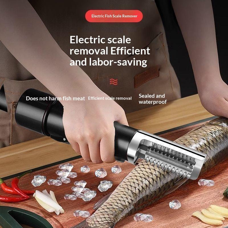 1 Set Iron/Plastic Head Wireless Coconut Scraper Electric Grater Machine Automatic Handheld Roller For Kitchen Scaling Fish
