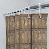 Vintage Style Bath Shower Curtain With Elegant Flowers Print Perfect Decoration For Bathroom