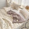 Aerobic Cotton Double-layer Yarn Cartoon Summer Cool Quilt Printed Air-conditioning Quilt Breathable Summer Thin Quilt