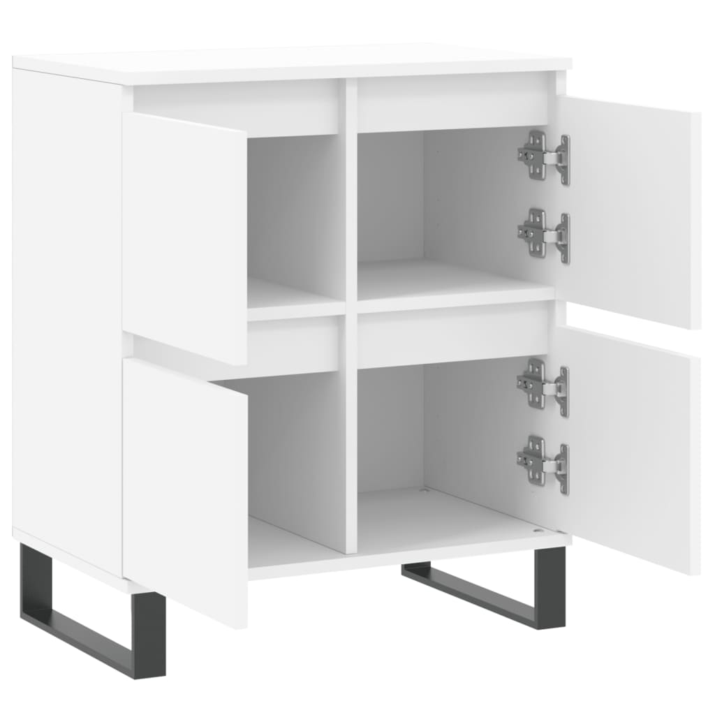 vidaXL Sideboard Weiß 60x35x70 cm Holzwerkstoff