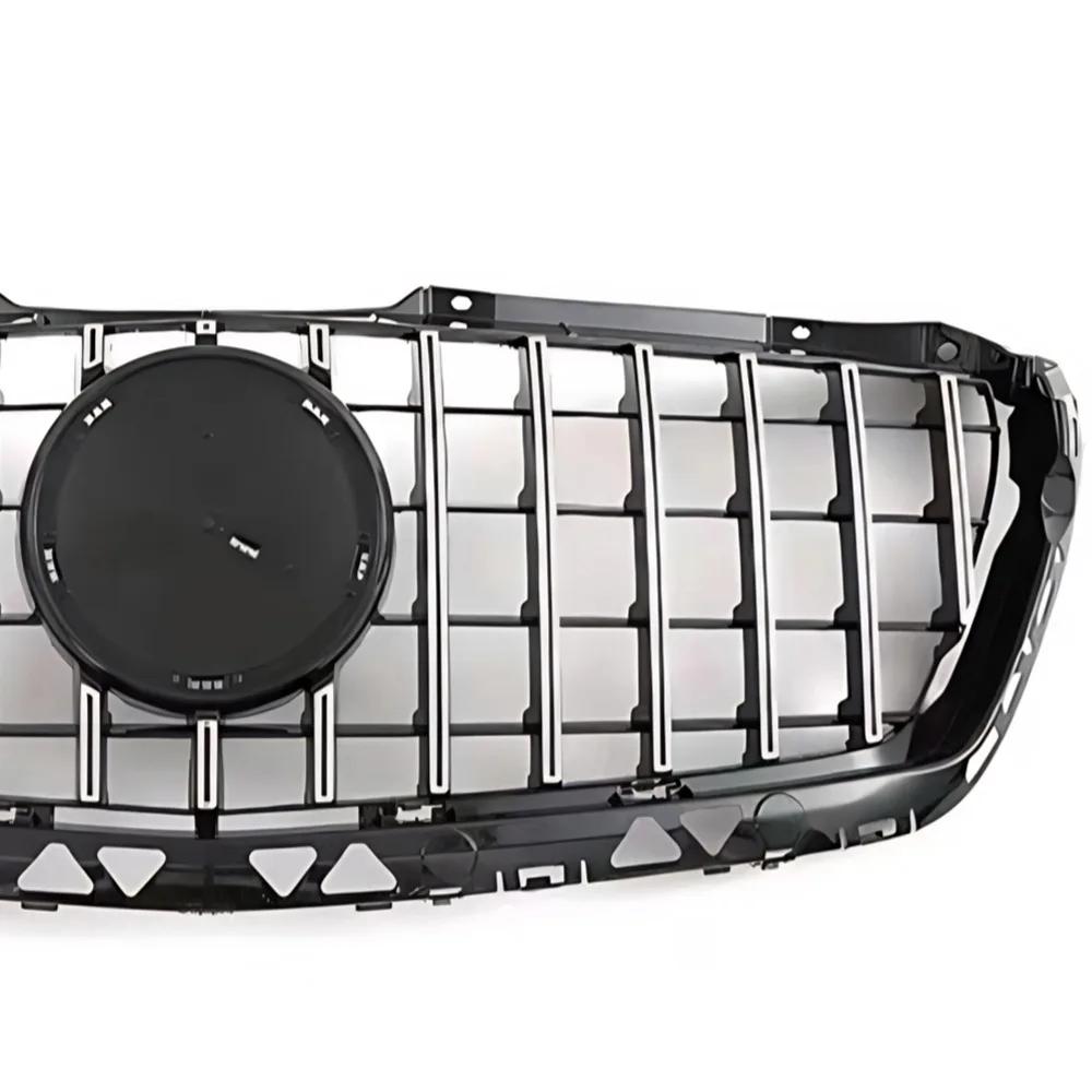 For Mercedes Sprinter W906 2009-2012 2013-2016 Front Grille Mesh Black Glossy Upgrade Body Kit Tuning Exterior Car Accessories