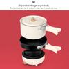 Multifunction Folding Electric Hot Pot Mini Portable Travel Induction Cookers Split Type Cooking Pot with Handle