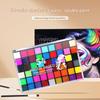 54 Colors Pearl Body Paint Set, Fluorescent Face Paint for Kids, Halloween Christmas Party Makeup