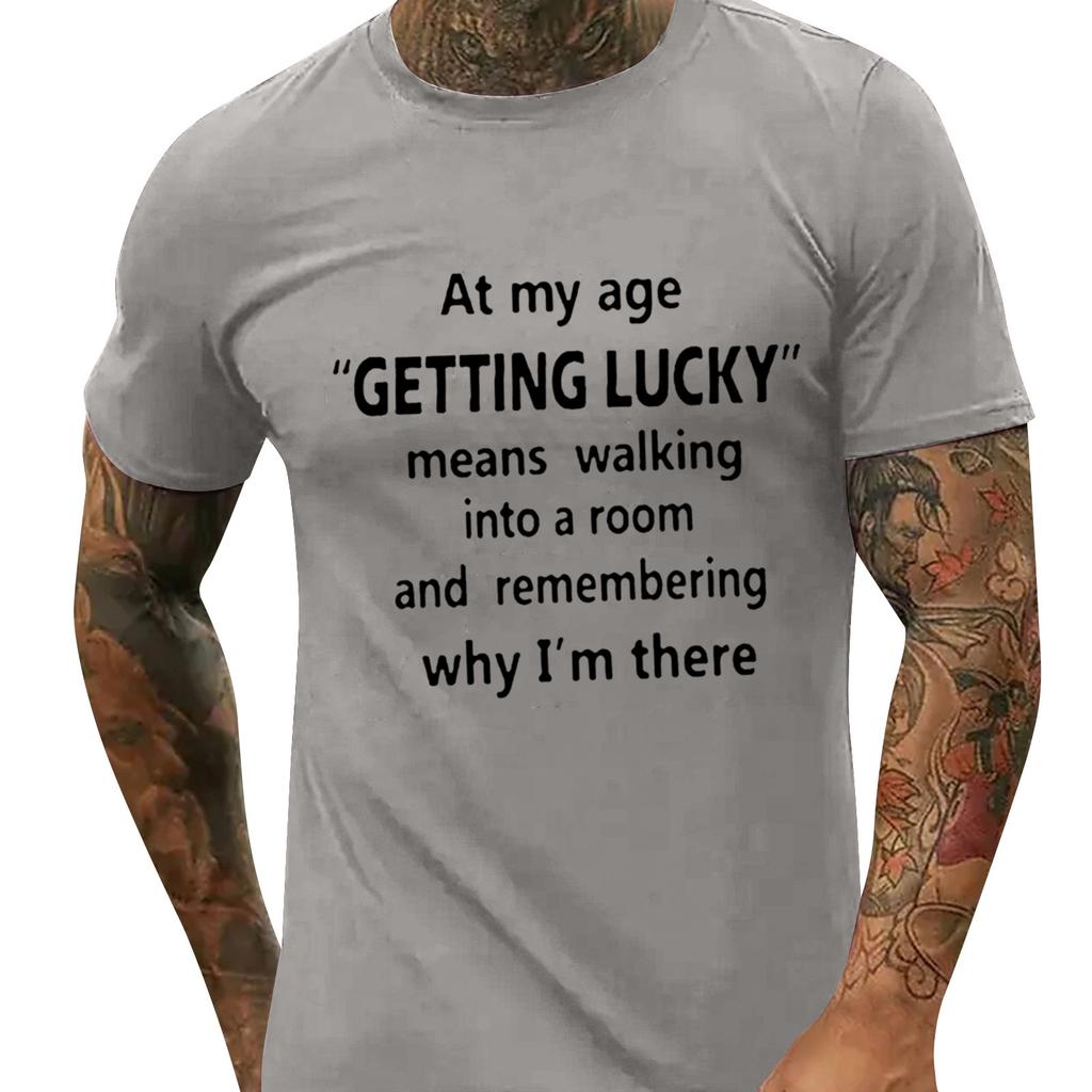 Pánská trička Trička Grafický Text Pool 3D tisk Street Neformální Krátký rukáv Tištěné oblečení Základní