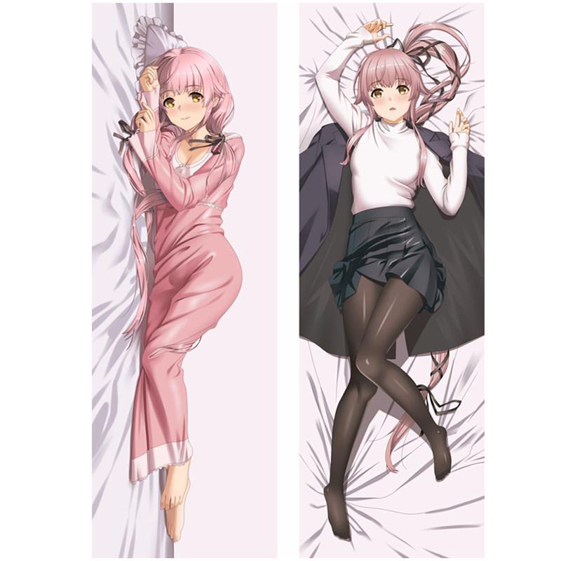 60x180cm 2WAY/WT Anime Azur Lane Dakimakura Case Pillow Covers Life- Sized Body Hugging Pillow Case Manga Otaku Gifts Peach Skin