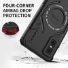 KEYSION Hollow Heat Dissipation Case for Infinix GT 30 Pro 5G TPU+PC Magnetic Cooling Shockproof Phone Cover for Infinix GT 30