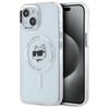 Karl Lagerfeld Iml Metal Choupette Head Magsafe - Etui Iphone 15 (Biały)