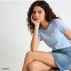 Gap Women's 2026 Spring Colorful Bear Embroidered Knit T-Shirt
