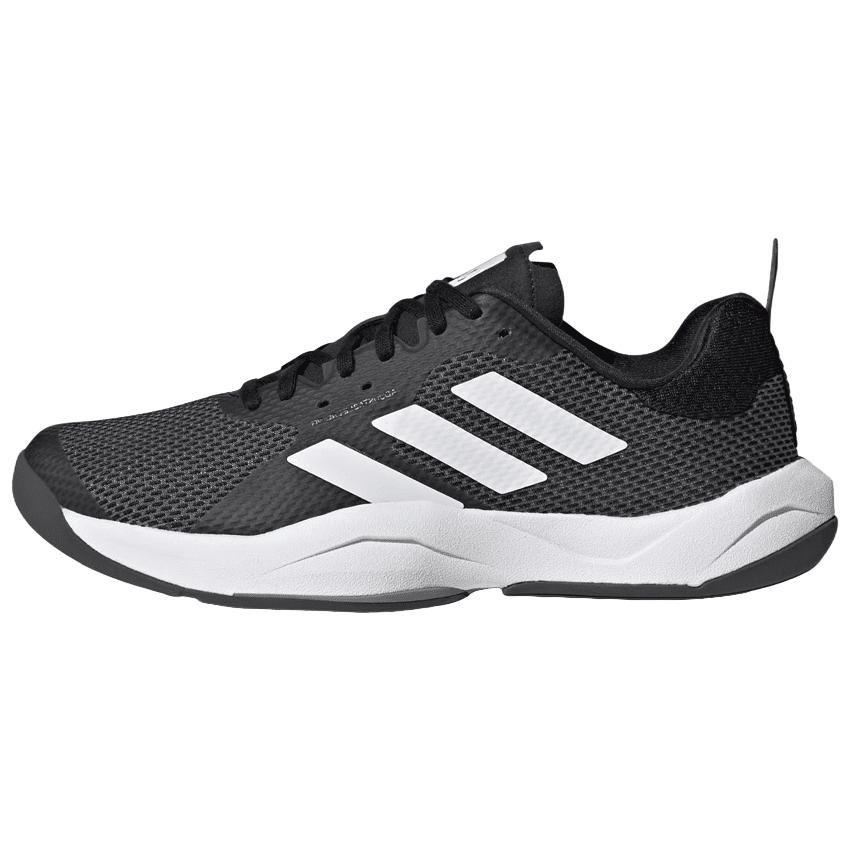 Adidas Rapidmove Черно-белые Женские Кроссовки Core-Black Cloud-White Grey-Six IF3203 36