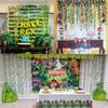 210Cm Green Silk Artificial Hanging Christmas Garland Plants Vine Leaves Diy Home table Wedding Party Bathroom Garden Decoration