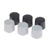 5Pcs Plastic Half Shaft Knob Diameter 15.8Mm Height 17Mm Potentiometer Encoder Knob D-Shaped Inner Hole 6Mm