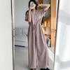 From Heart V Neck Zipper Strap Jumpsuit
