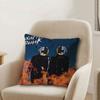 Music Rock Band DDaft Punk Office Cushion Pillowcase Car Cushion CoverXCM Lumbar Pillowcase Sofa Pillowcover