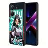 V-Valorant Sage Weiche Handyhülle für Xiaomi Poco X5 X6 X7 X8 Pro Max X3 F7 F8 Ultra M8 M7 M6 M5 Redmi 15 15C 14C 13C 12C X4 F6