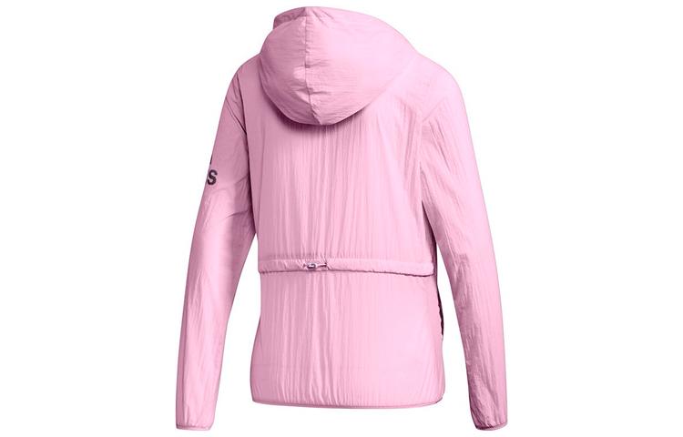 adidas Jackets Women's Pink Hooded Moderate Pilot FJ1110