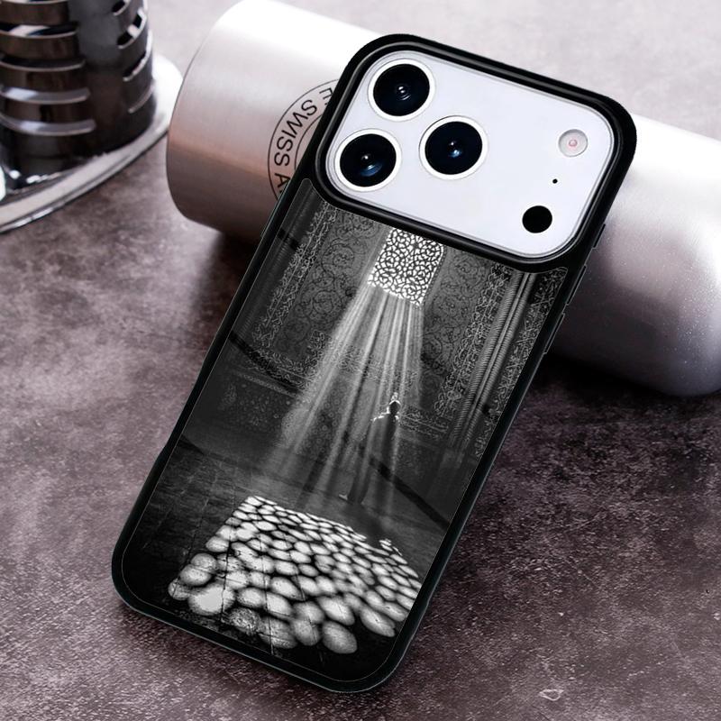 Arabic Quran Islamic Muslim Sceneary Phone Case For iPhone 17 16 15 14 13 12 11 Pro Max Plus 17Air Soft Silicone Cover