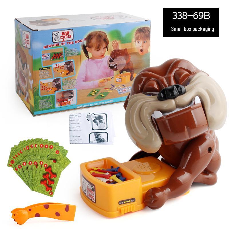 Prank Evil Dog: Bites Finger Game - Beware of Bone-Stealing! Fun Parent-Child Interaction Party Toy