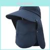 Cappello Protettivo Solare da Donna con Ampia Visiera Pieghevole in Cotone per Estate Outdoor Viaggio Cappellino Parasole