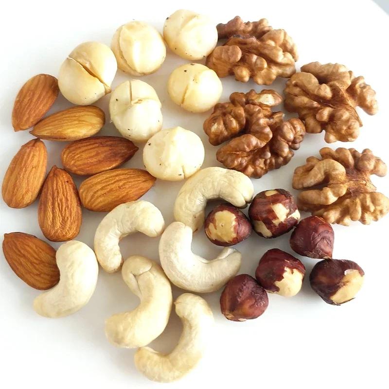 Hot 3D Nut Silicone Mold Walnut Almond Cashew Hazelnut Fondant Cake Chocolate Mold Sugar Cake Decoration Accessories Baking Tool