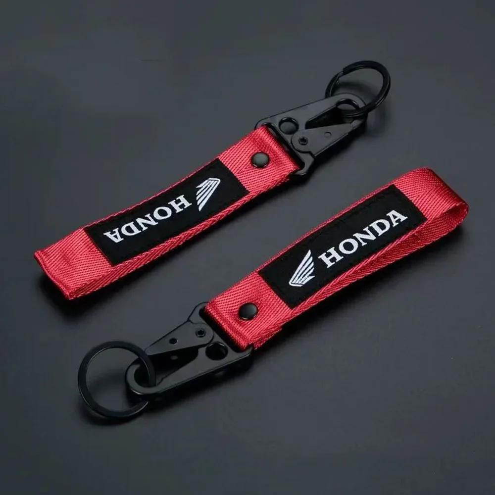 1pc Car KeyChain Phone Lanyard Durable Key Strap Motorcycle Keyring for Honda OC3