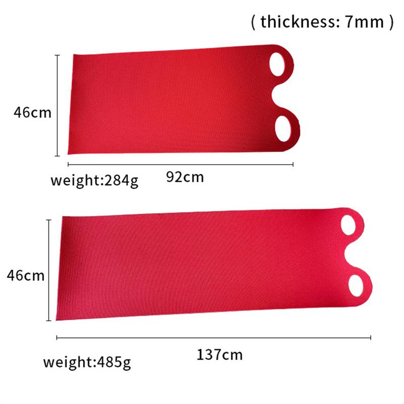 Snow Flying Mat Roll Up Snowboard Snow Ice Play Winter Toys With Handles Sled Lightweight Outdoor Snow Slider Mat For Kids