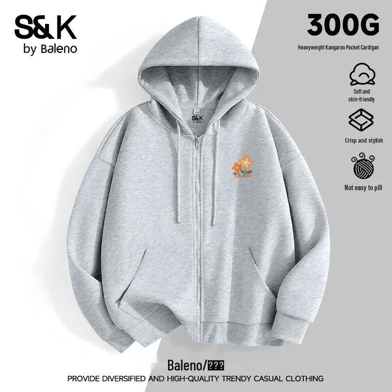Baleno S&K Series Knit Hooded Cardigan Jacket