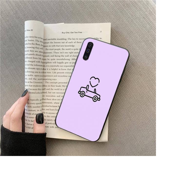 

Purple background pattern Phone Case For Samsung Galaxy a50 A30S A50S a71 70 a10 case samsung a51 case Samsung A20S