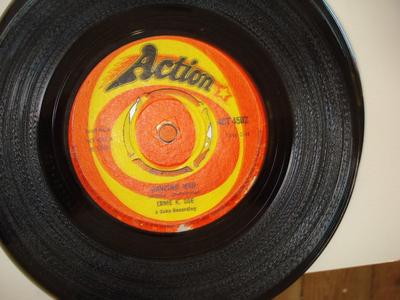 7-Zoll Schallplatte ERNIE K-DOE - Dancing Man ACT4502 Action 1968 UK Soul/Funk Gebraucht