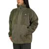 Logo Spark Women's Shaggy Fur and Fleece Bonded Jacket, M, L, LL (JP, Alphabet, L, Khaki)