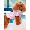 Dog Fur Vest Autumn and Winter Styles, Pet Princess Skirt for Winter, Dog Jacket Jacket for Winter Warmth, Windproof and Waterpr