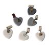 Marble Designs Tablecloth Holders Set of 4 Stable Clip for Picnic Garden Event Sturdy Decorative Weights Daily Use