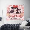 Anime Kiki’s Delivery Service cutecore Tapestry Bedroom Decoration Wall Hanging Blanket Tapestry Cool Stuff For Room