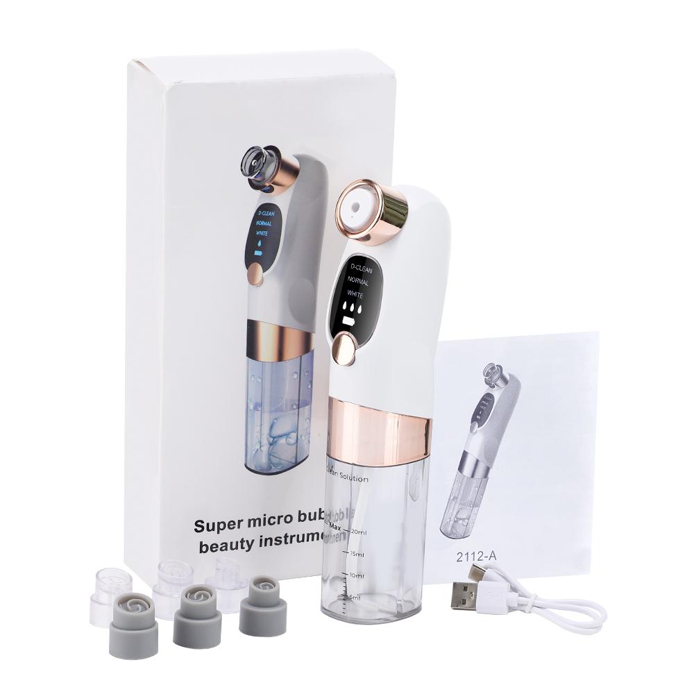Blackhead Remover Pore Vacuum Face Cleaner Electric Pimple Acne Black Head Removal USB Rechargeable Water Cycle Black Dot Remove