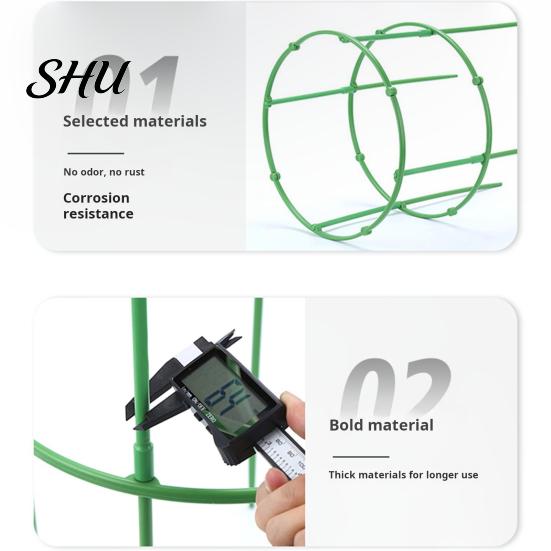 Worry-free Plant Maintenance Climbing Trellis Tomato Cages Reusable Support Holder Adjustable Easy Setup Cage Frame Stackable Pergola Accessories for