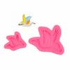 Chinese Style Crane Silicone Fondant Mold for Cake Decoration