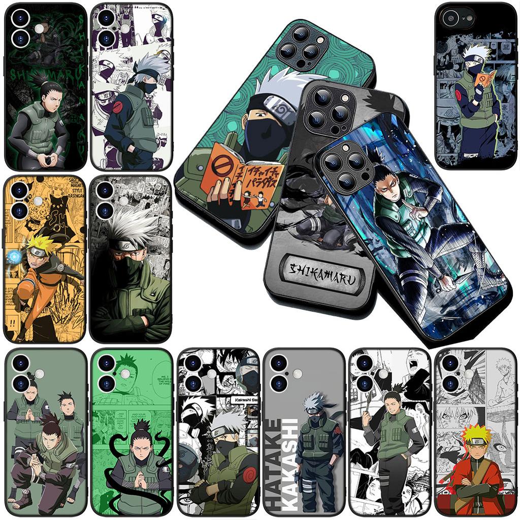 Soft Cover for OPPO A80 A18 A16 A40 A17 A15 A38 A78 A79 A54 A57 A12 A60 4G 5G Casing Phone Case Nara Shikamaru Narutos Kakashi