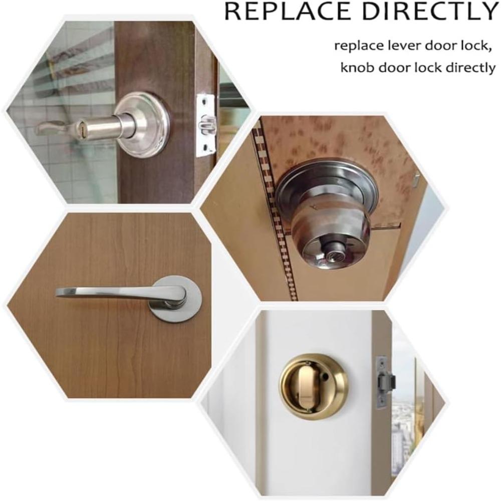Easy Installation Fingerprint Door Lock 4 in 1 Keyless Door Lock Security Smart Door Lock Home