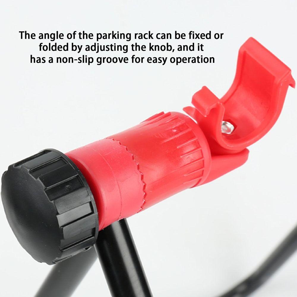 Aluminum Zinc Zinc Alloy Bike Triangle Vertical Stand Parking Rack Hub Repair Bracket Bicycle Floor Stand