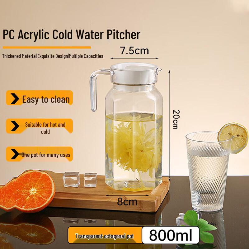 Guangbainabao Acrylic PC Cold Water Pitcher Set